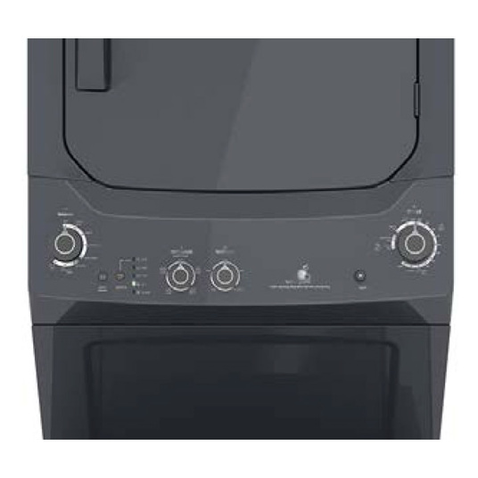 Frigidaire Twin Load Washer & Dryer, 15 Kg, Dark Silver, MKTG15GNAWB