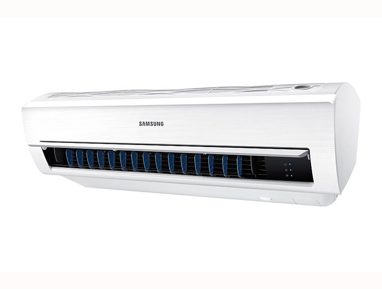 Samsung Wall Mount Air Conditioner, 18000 BTU, Triangle Design, Indoor, AR18KPFNDWKNSG