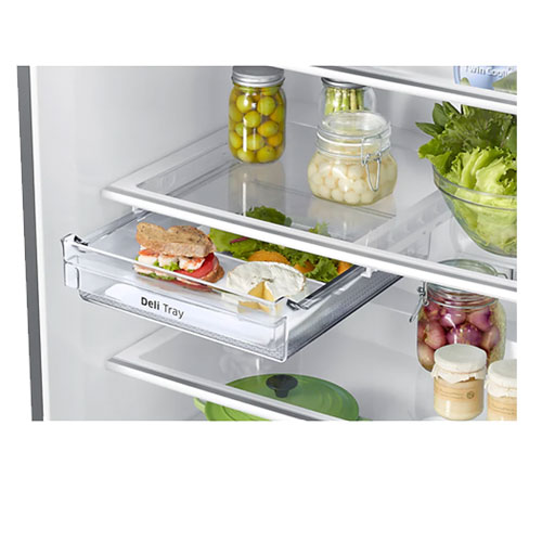 Samsung 28 Cu Ft Refrigerator, 620L, 5 Conversion Modes, Twin Cooling Plus, With Water Dispenser, Inox, RT62K7160SL/LV