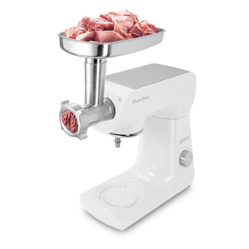 Sencor Robust 4.5L Stand Mixer + (6 Accessories) White, STM40WH