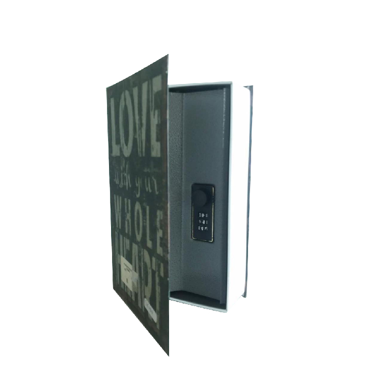 Homesafe Booksafe Metal Cash Box Medium Size, KBS802