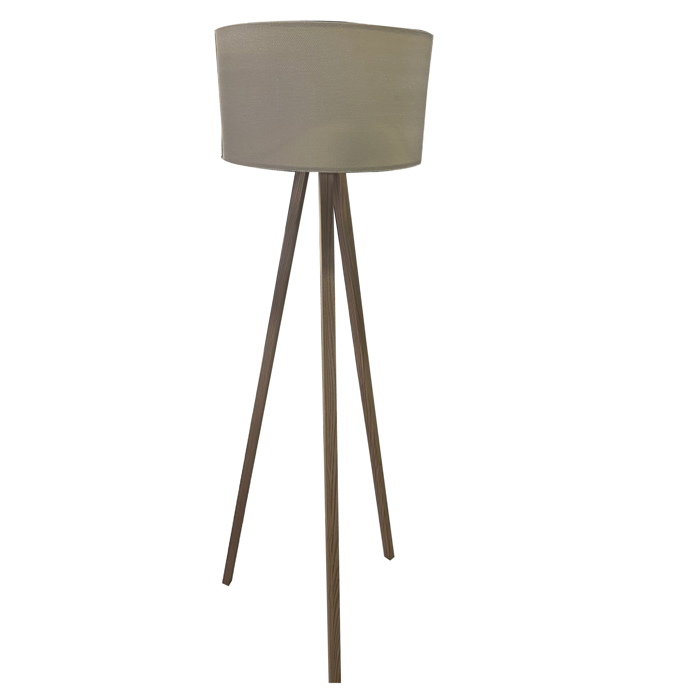 Floor Lamp Fabric Cream Leg, TUR-CLEG