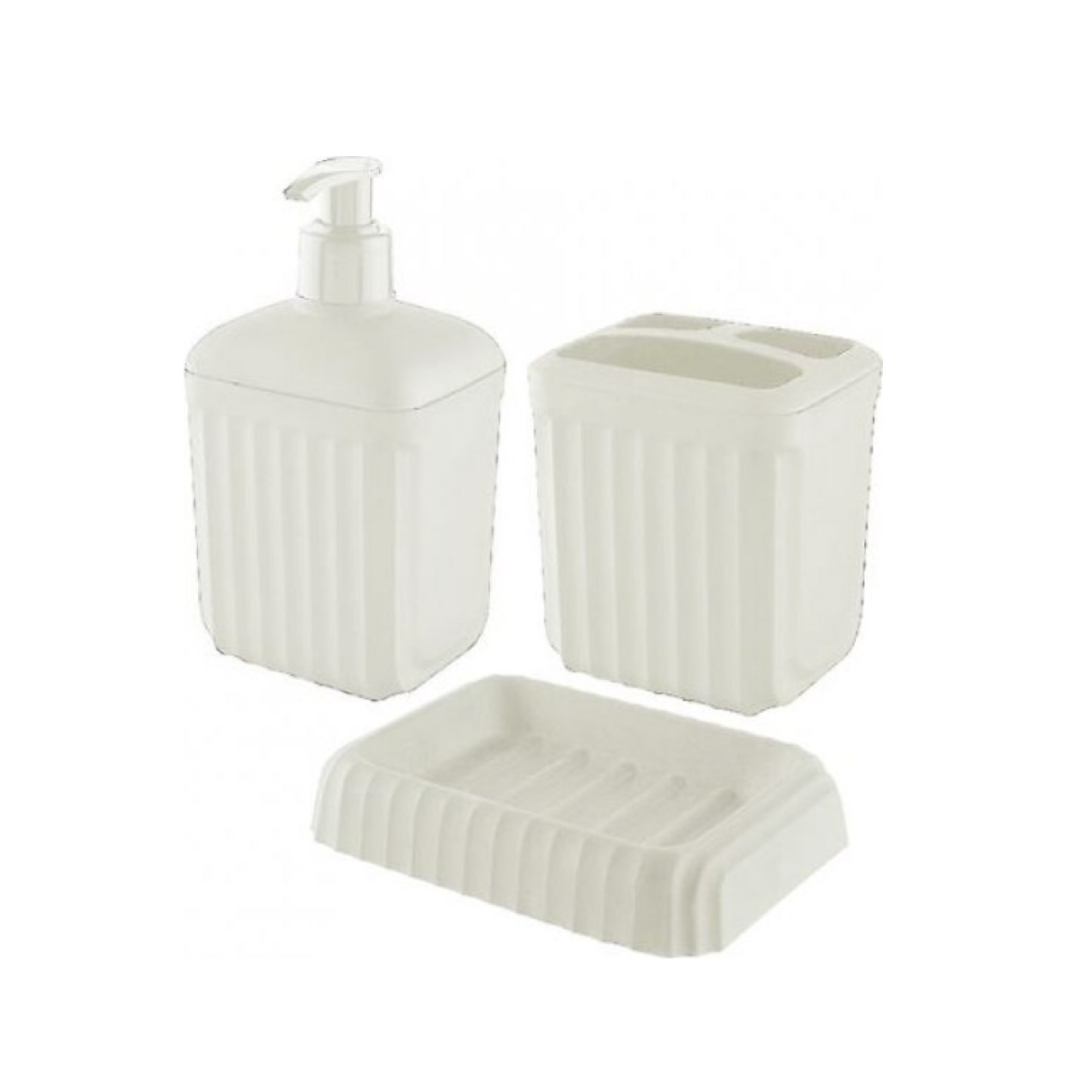 Tufex Lundo Bath Set 3Pcs, TUR-TP701