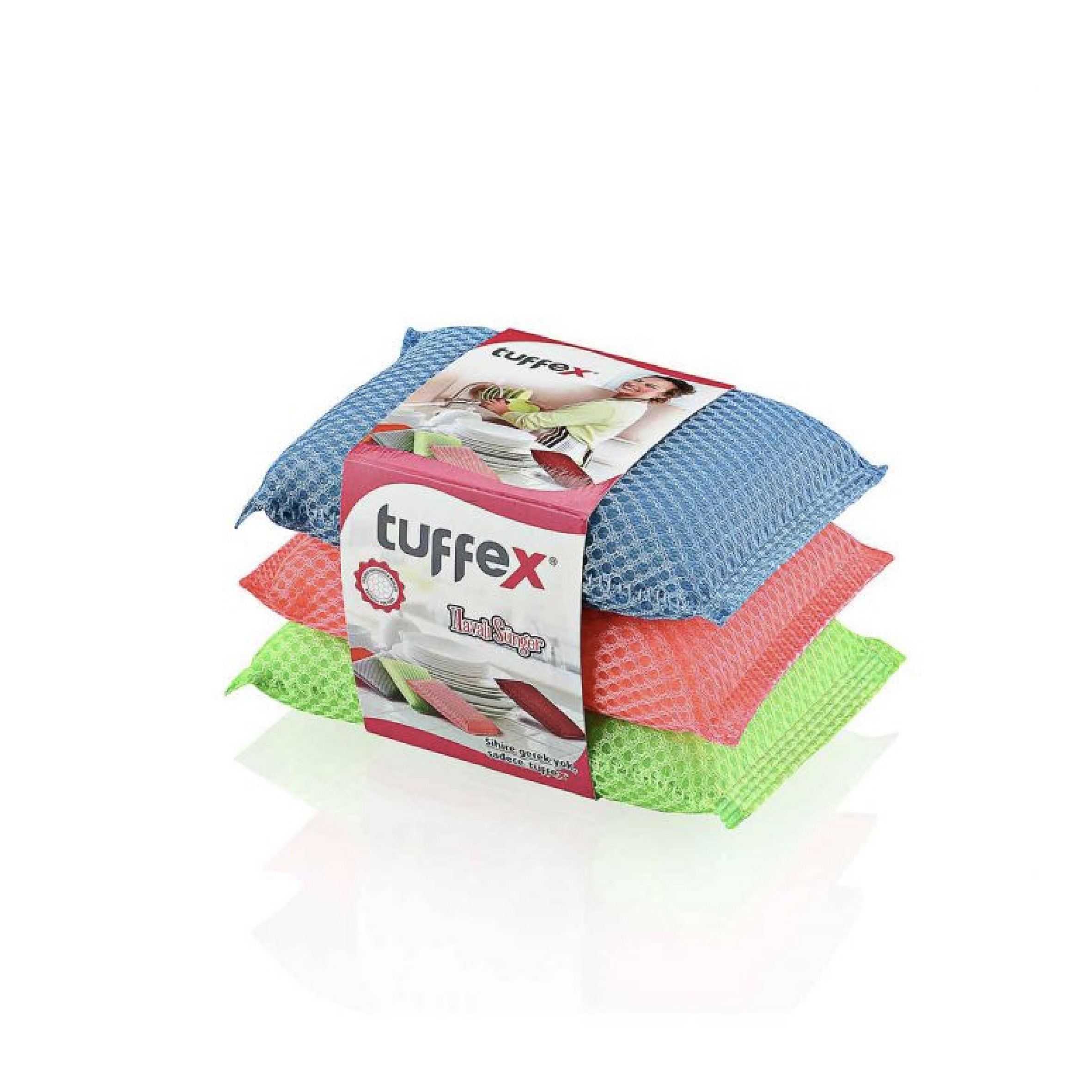 Tufex Flash Sponge Set Of 3, TUR-TP474