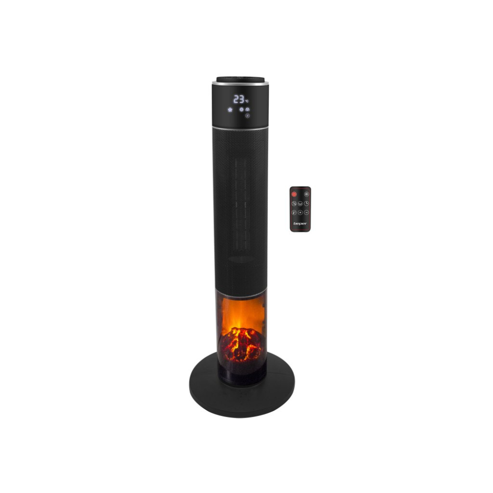 Beper Ceramic Tower Fan Heater, BEP-P203TER001