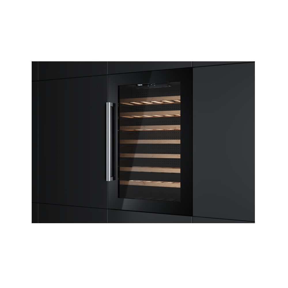 Teka Maestro Wine Cooler 45 Bottles Black Glass, TEKA-RVI460