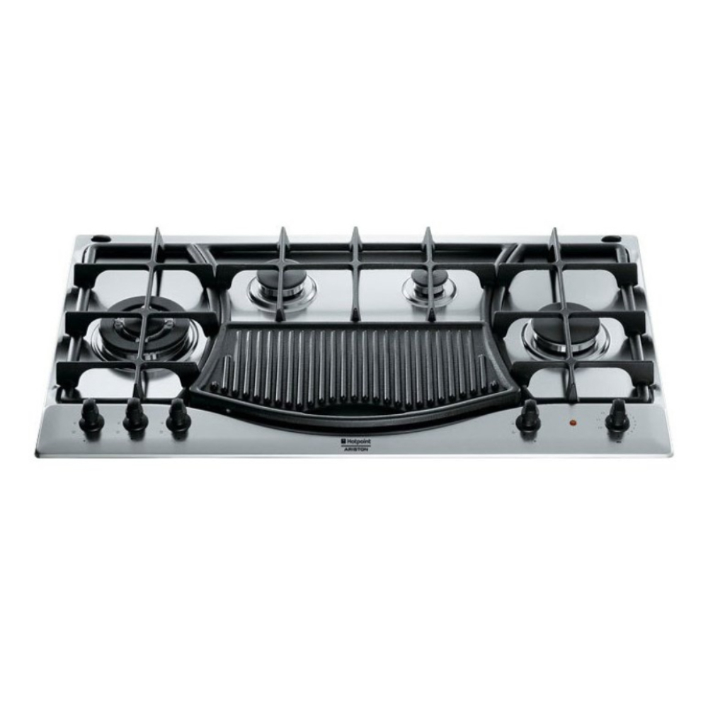 Ariston Hob 90cm + BBQ Inox, ARS-PH941MS