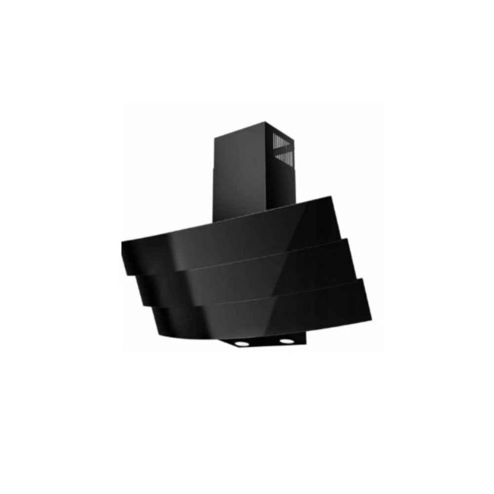 Super Chef Wall Mounted Hood 90cm Black Tray Design, SUP-MOD3003W90