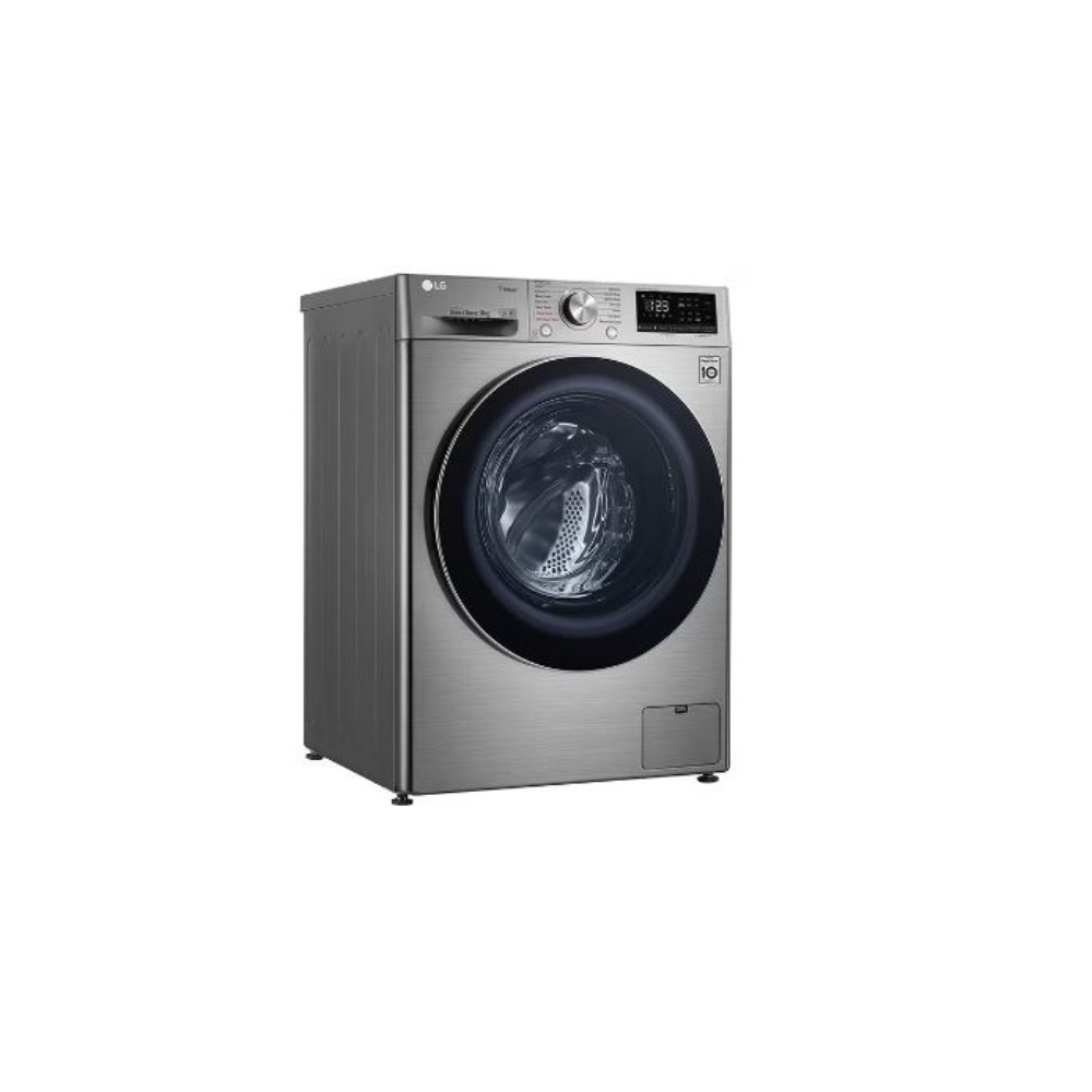 LG Washer Vivace 9Kg, 1400Prm Silver Glass Door, WV4149PVG