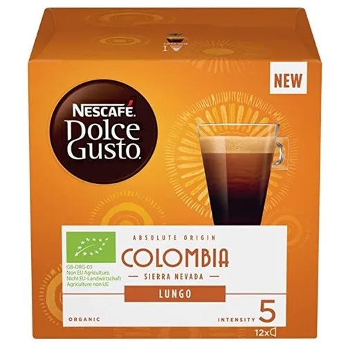 Nescafe Dolce Gusto Lungo Colombia 12 Capsule 84G, NESC-18143