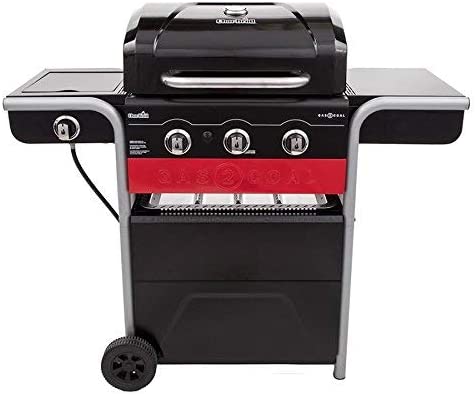 Char-Broil Gas2Coal 3-Burner Liquid Propane and Charcoal Hybrid Grill, 463370519