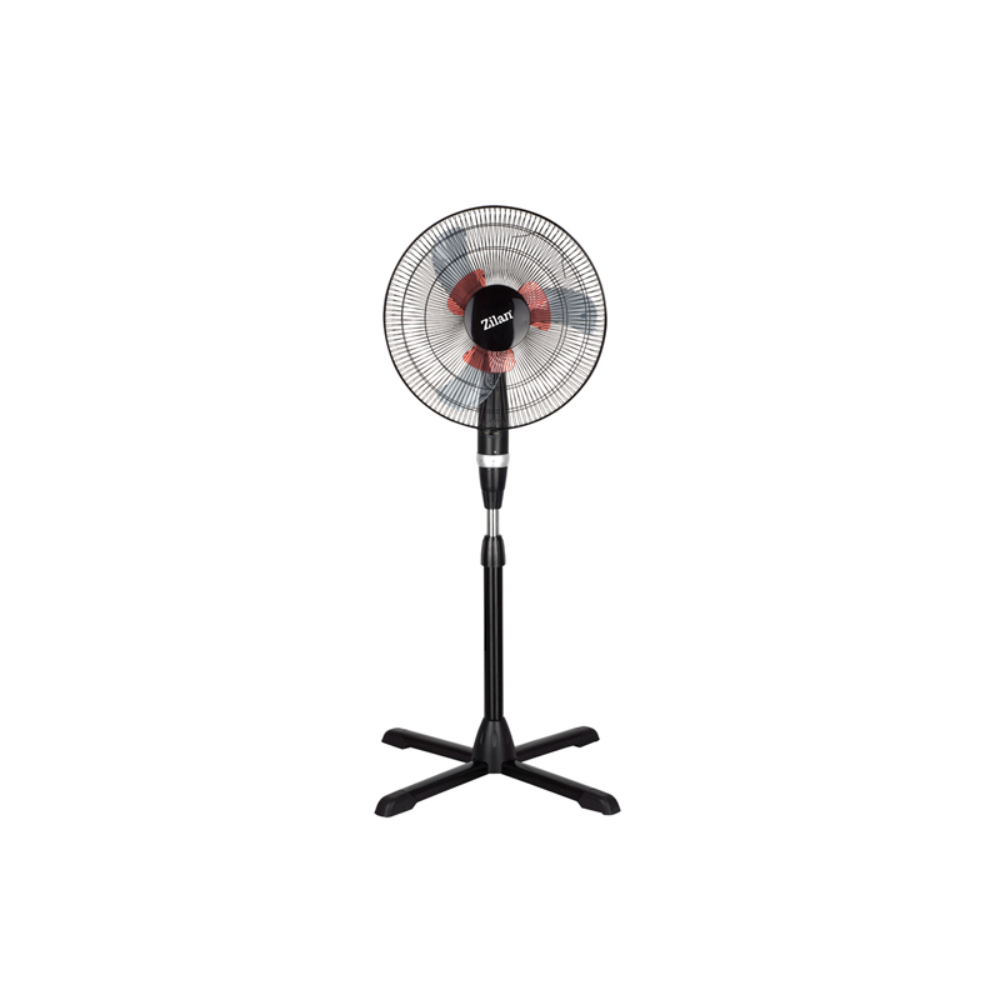 Zilan Double Blade Stand Fan, 16-Inch, 3 Speeds, ZLN2331