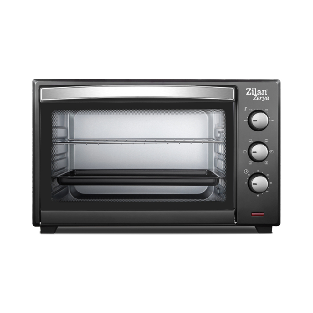 Zilan Electric Oven Zerya 45L, Thermostat, Timer, Double Glass, 2000W, ZLN3727