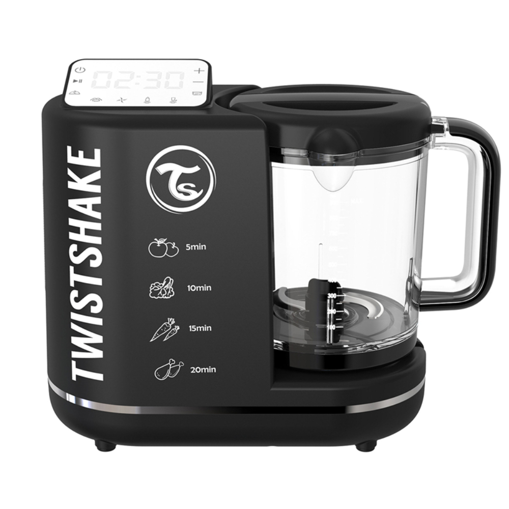 Twistshake 6in1 Baby Food Processor Black EN1, 78525