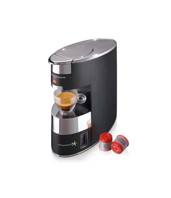 Illy X9.1 Coffee Machine Metodo Iperespresso - Black + Free PACK (20 Capsules), ILY-60153