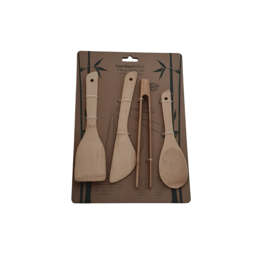 Bambum Mioli 4 Piece Kitchen Set, TUR-B1548