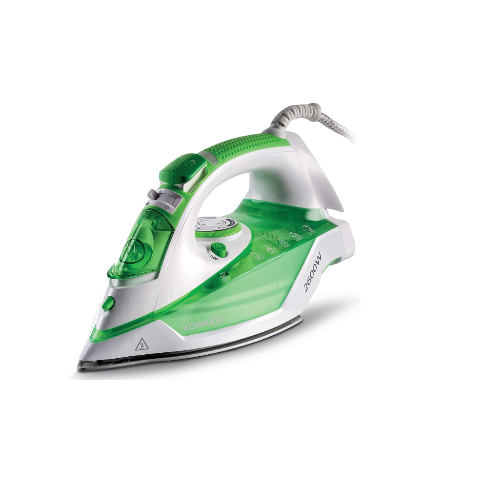 Kenwood Steam Iron, 2600W, 350ML, Eco Function, Ceramic Sole Plate, KEN-STP70000