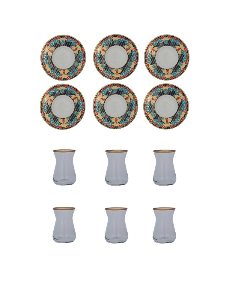 Pasha Home Tea Cup Set Of 6, TUR-PSH0079