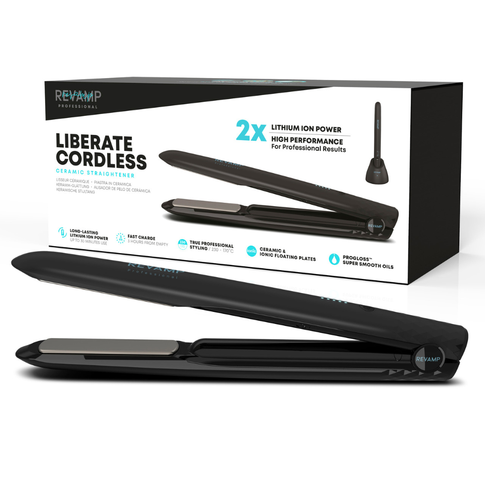 Revamp Progloss Liberate Cordless Ceramic Hair Straightener, ST-2500