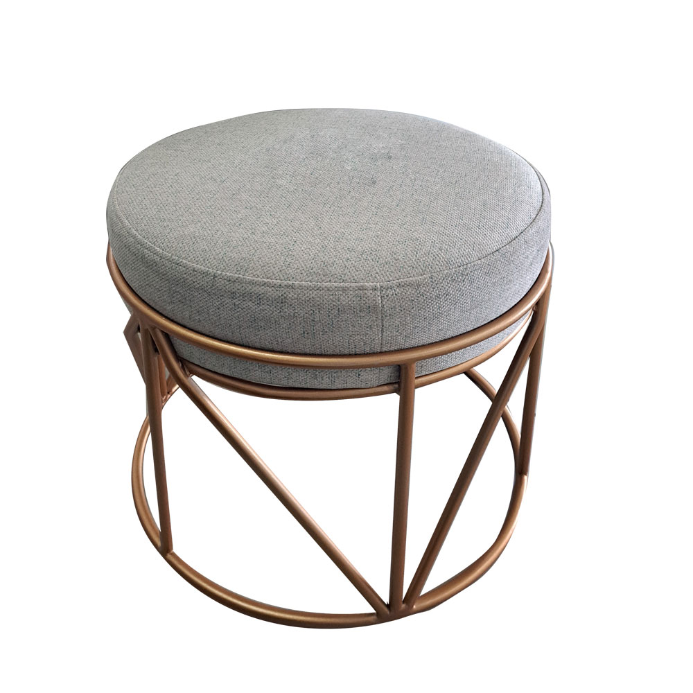 KC Tabouret Metal Base 46x45cm (Grey), TAB45G