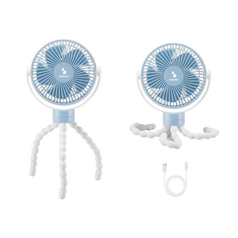 Beper Mini Rechargeable Tripod Fan, P206VEN430