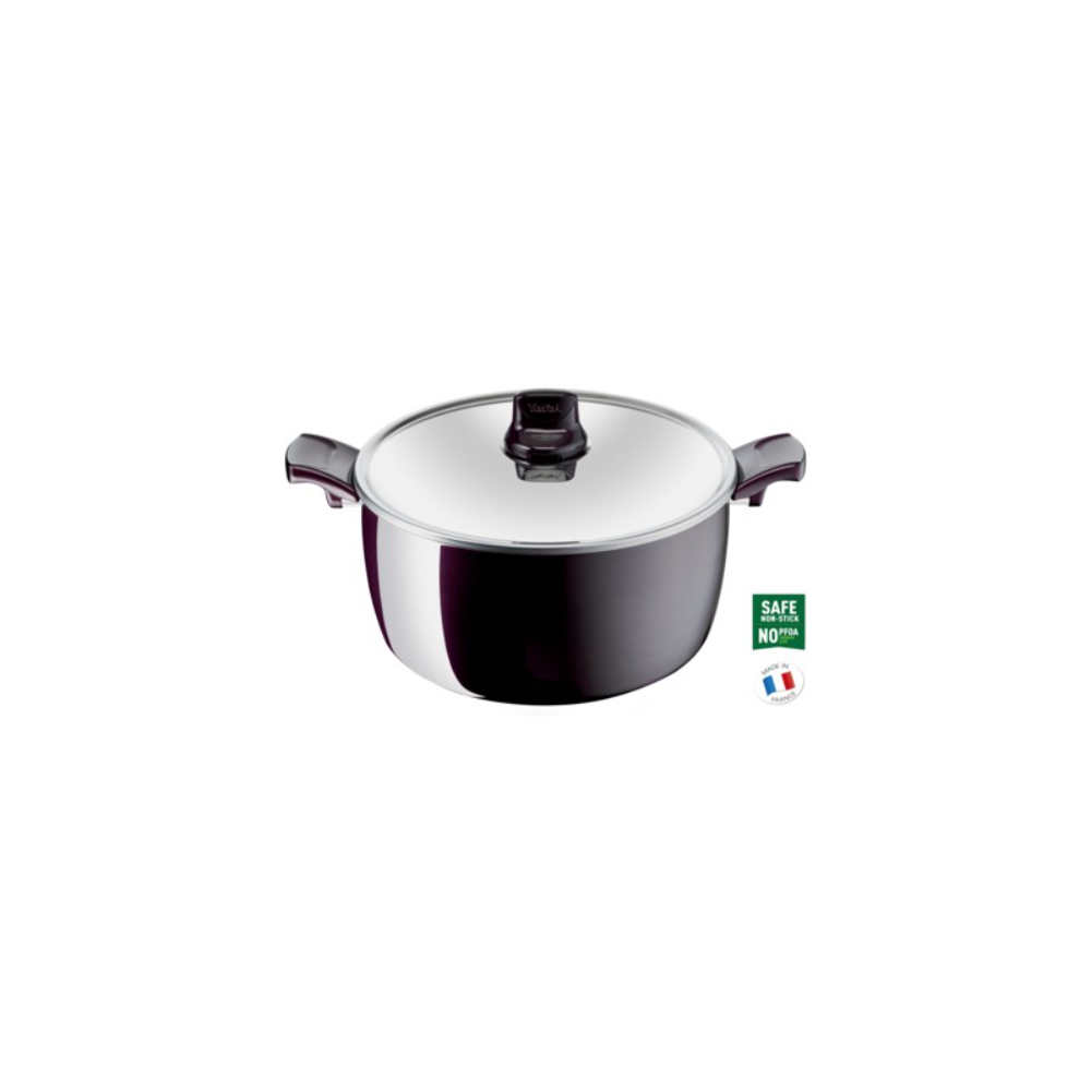 Tefal Faitout 30+CV Verre Resist Intense, TEF-D5225482