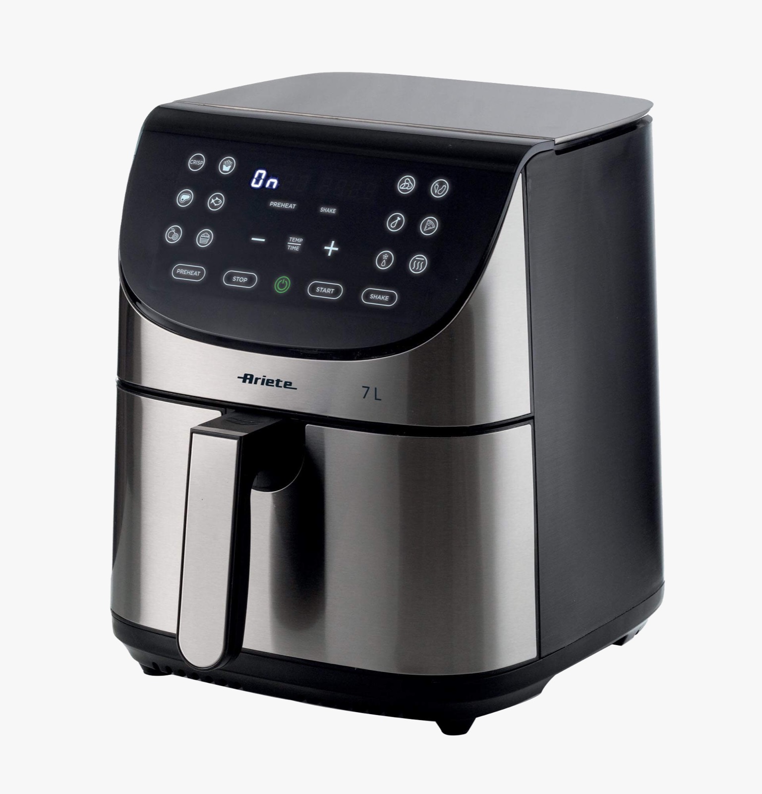 Ariete Digital Air Fryer 7L, Stainless Steel, 1800W, 4628