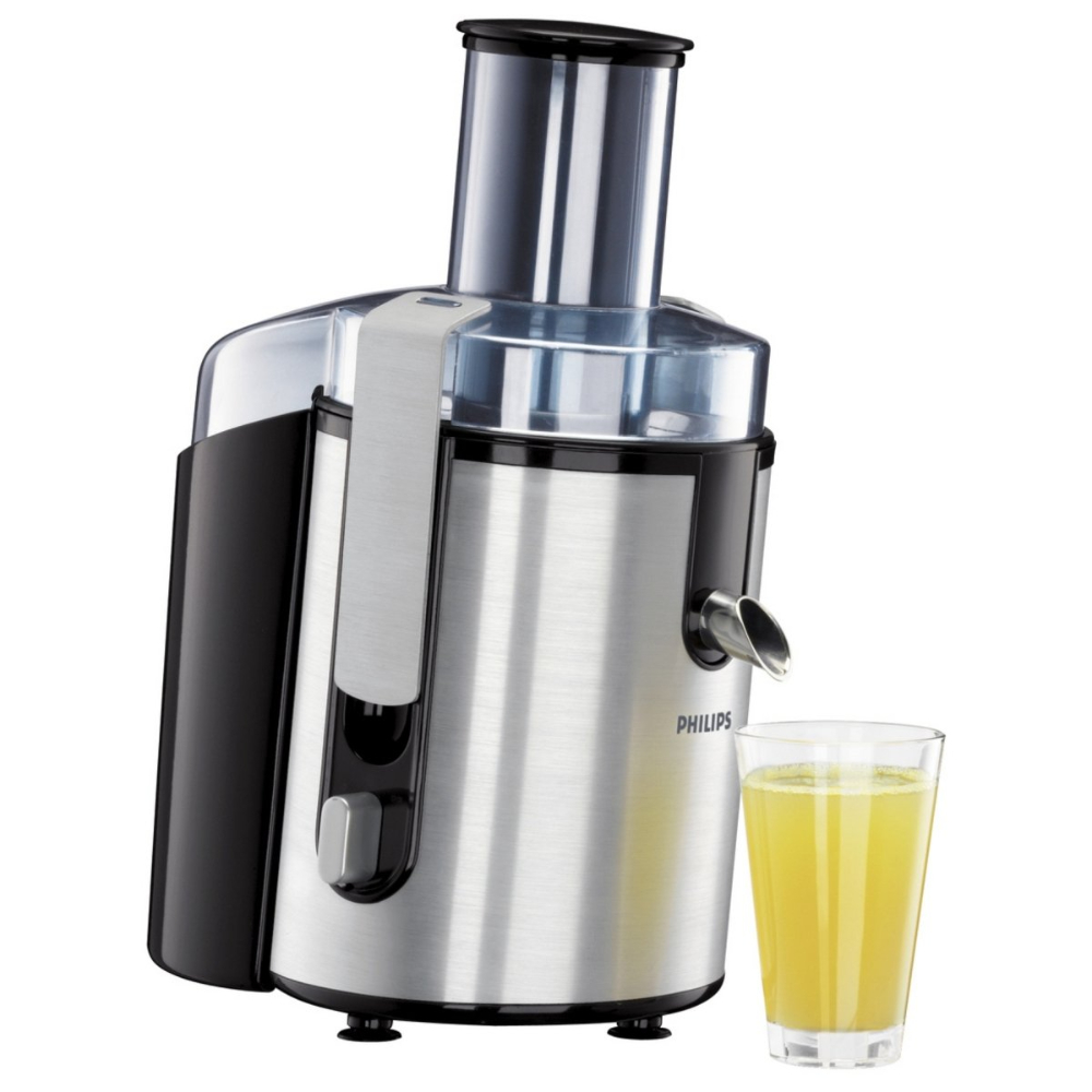 Philips Aluminium Collection Fruit Juicer With Juice Jug, HR1861