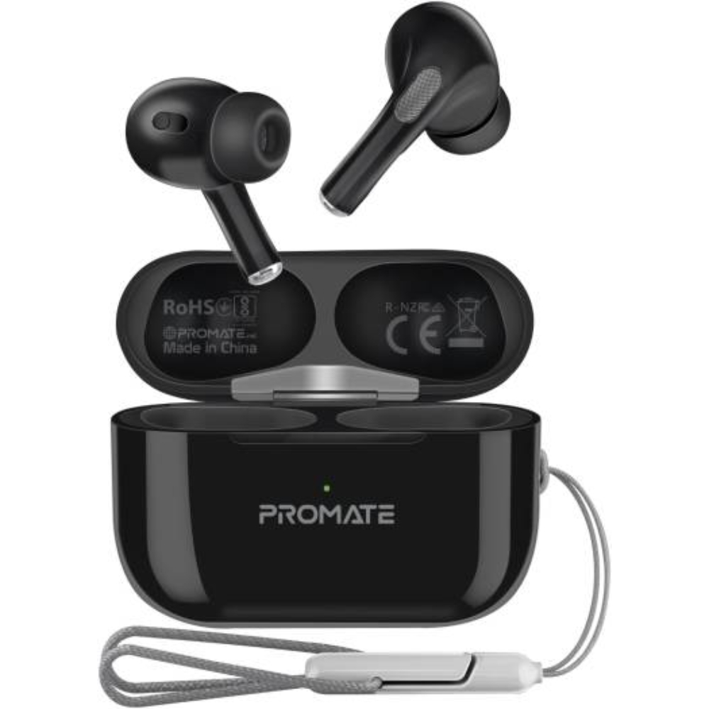 Promate HD TWS Earphones, CLC-HARPROBLK