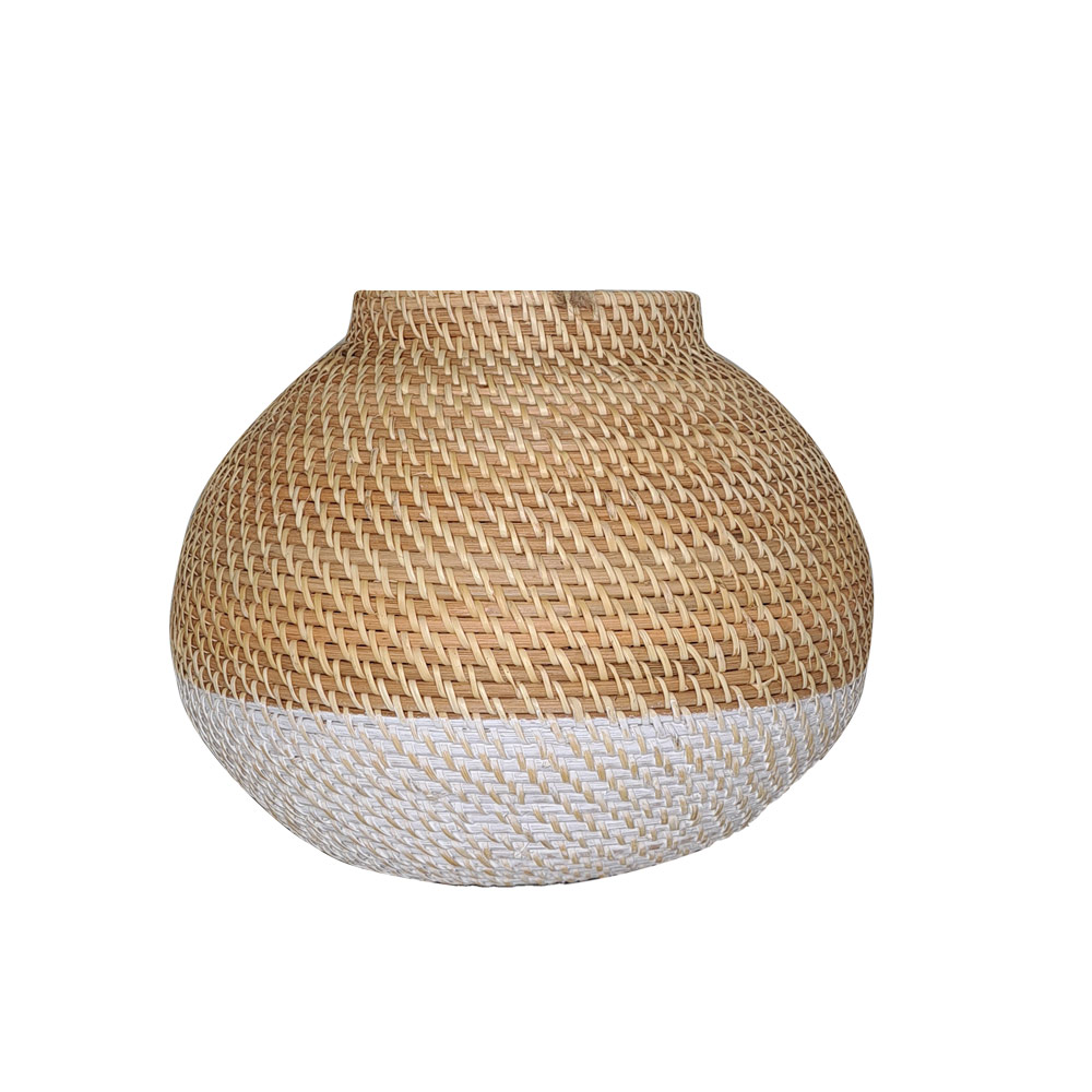 Cannon Vase Rattan, CAN-PQ38