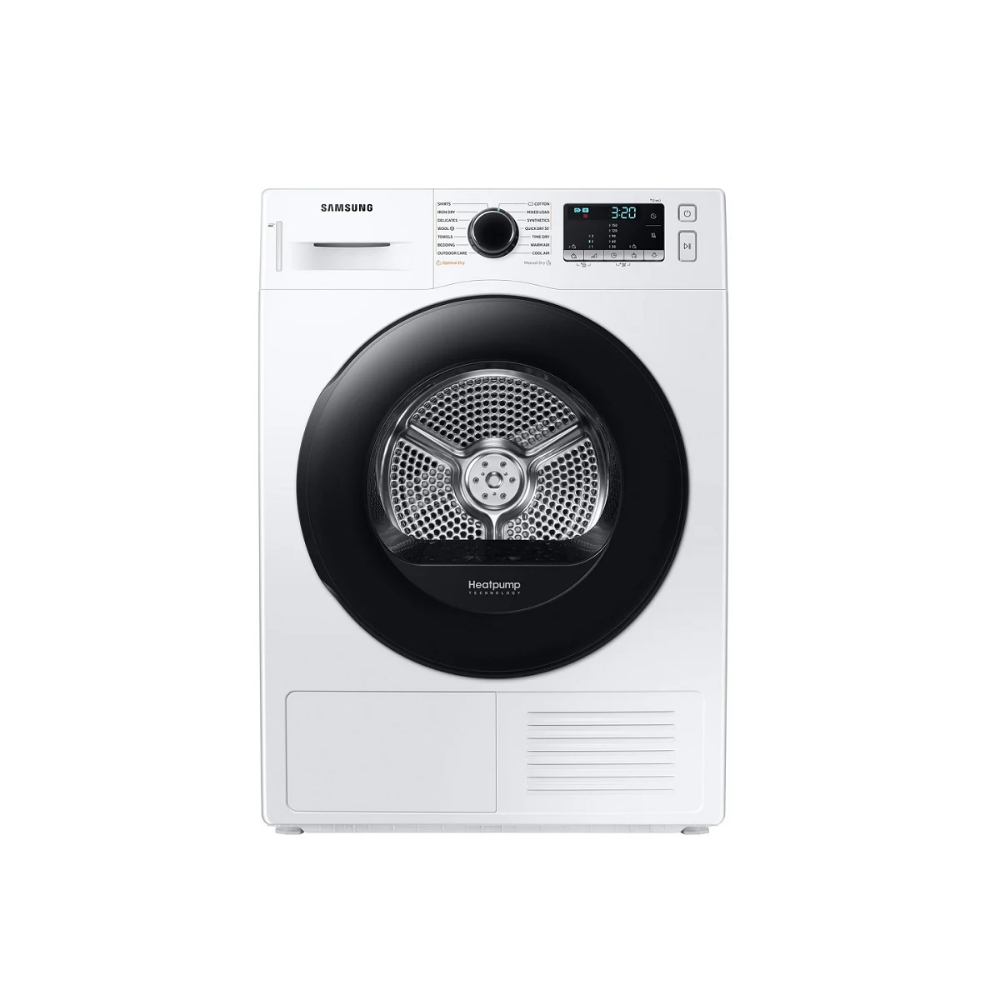 Samsung Dryer 8KG Heat Pump SERIES 5 White, SAM-DV80TA020