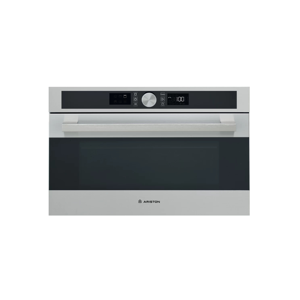 Ariston Built In Microwave - Oven Stainless Steel 800W, 31L Made In Italy, ARS-MD554IXA