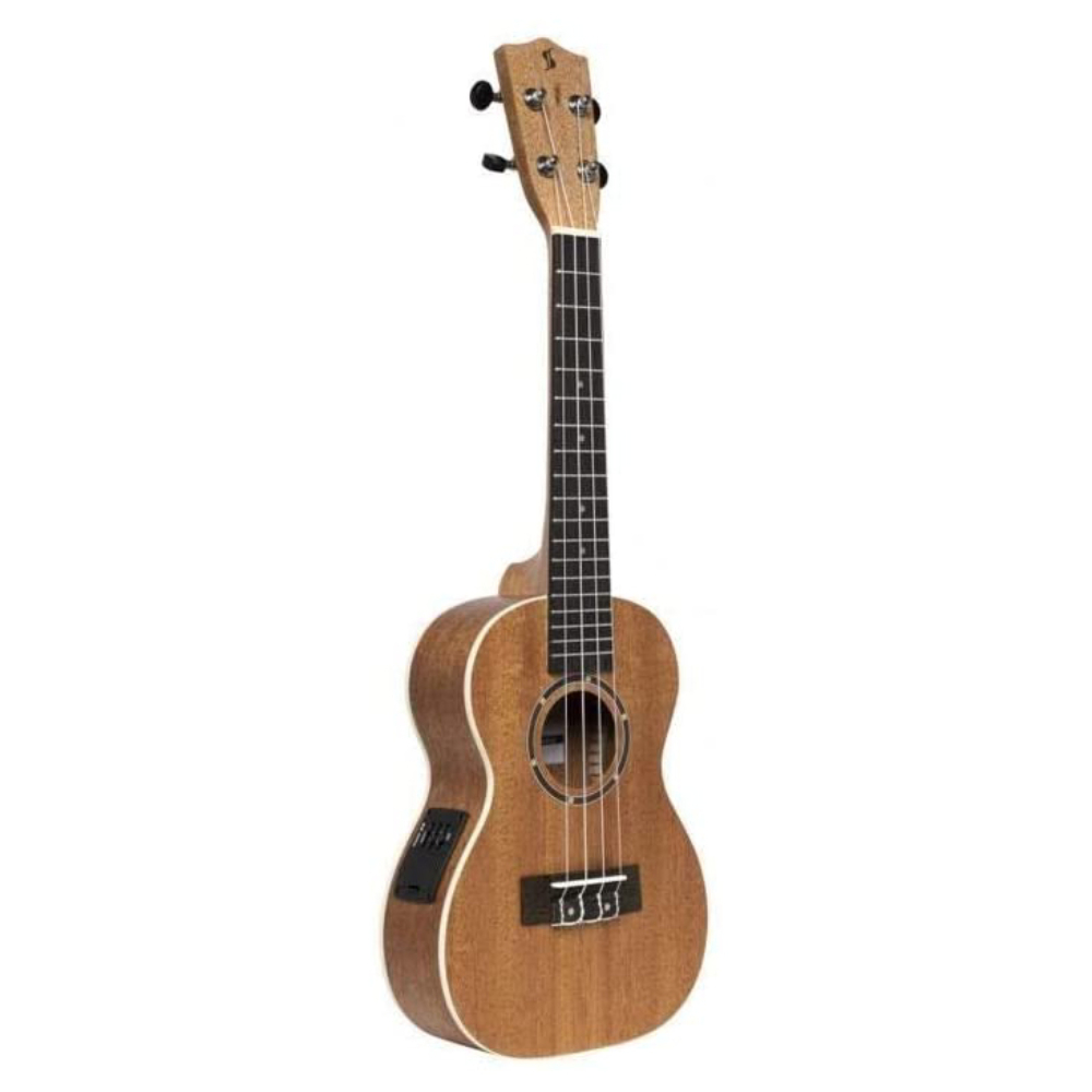 Stagg Electric Concert Ukulele Mahogany With Ba, RAG-UC30E