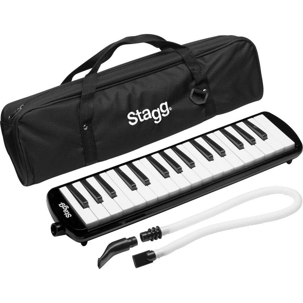 Stagg Melosta32 BK Reed Keyb 32 Keys Mthp TB And Bag BK, RAG-MELOSTA32