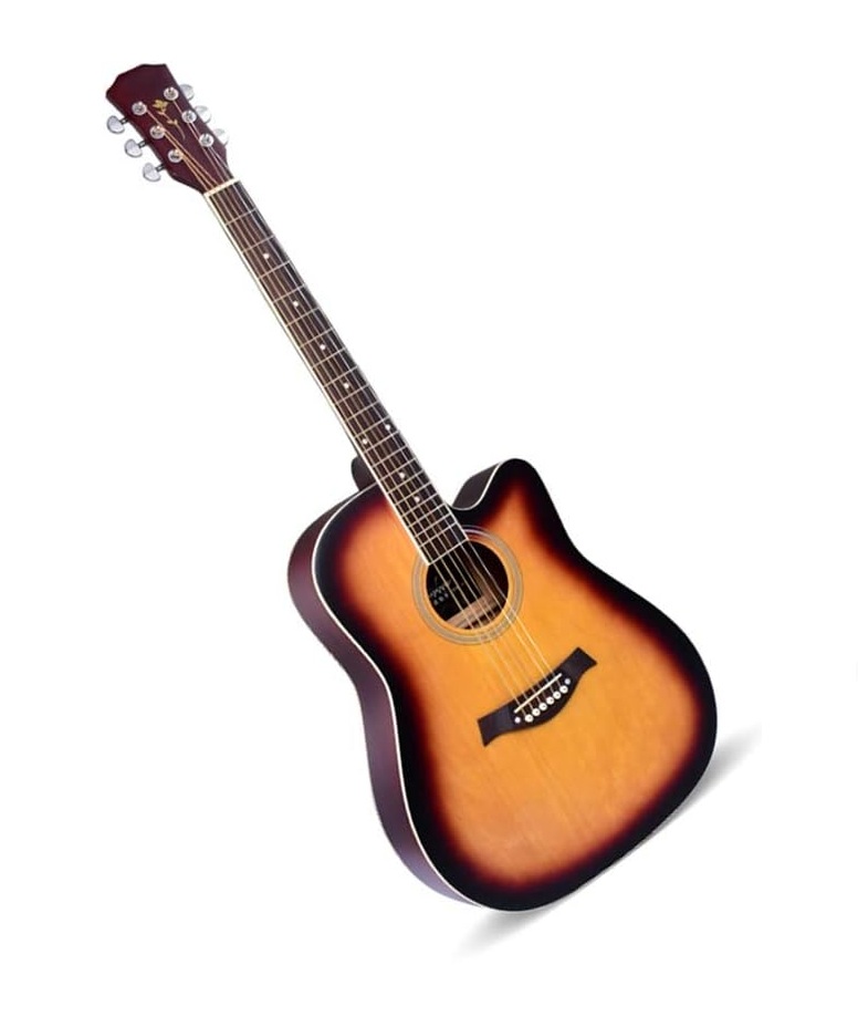 M Acoustic Guitar (SunBurst) - 4/4, TC38ASB