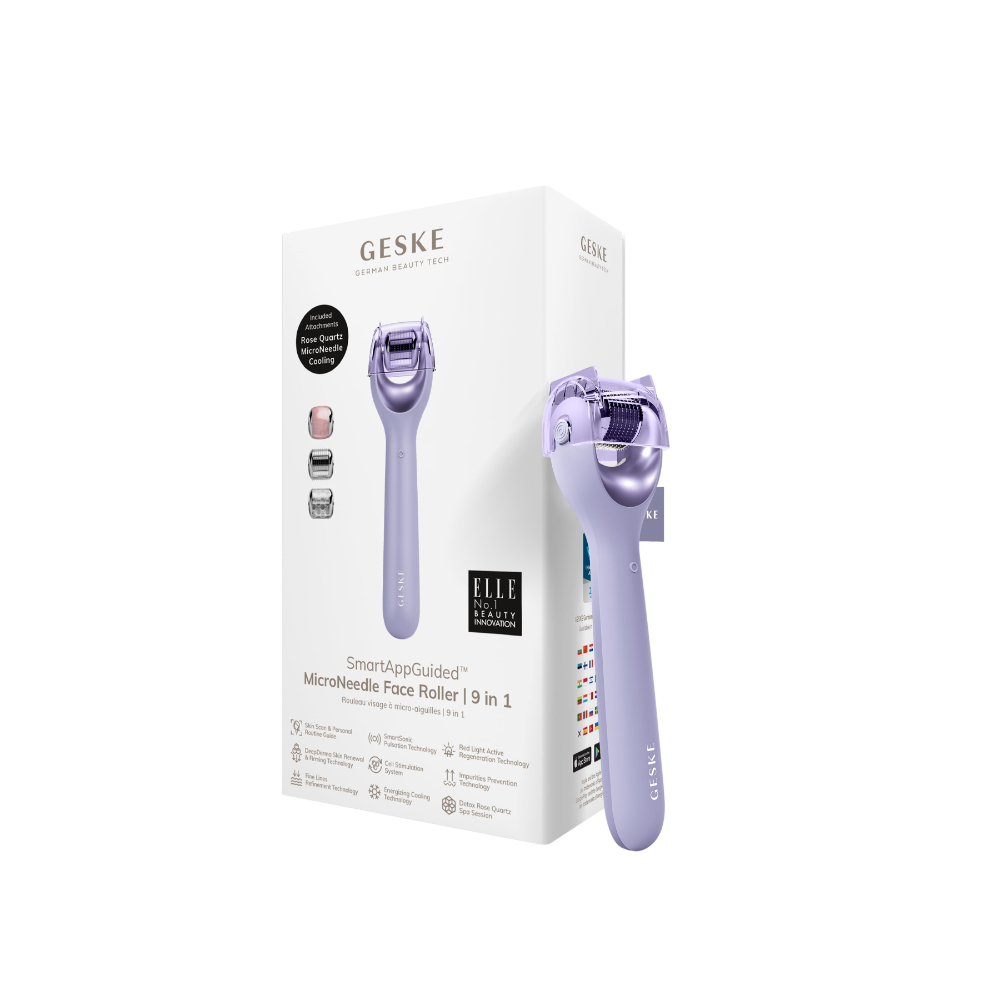 Geske Microneedle Face Roller 9 In 1 (Purple), GSK-00053PL01