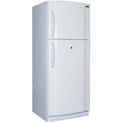 Concord Top Mount Refrigerator, 18 Feet, Two Door, 490L, 220/240V Voltage, 50/60Hz Frequency, Internal Light, Low Noise Design, White, TN1800W