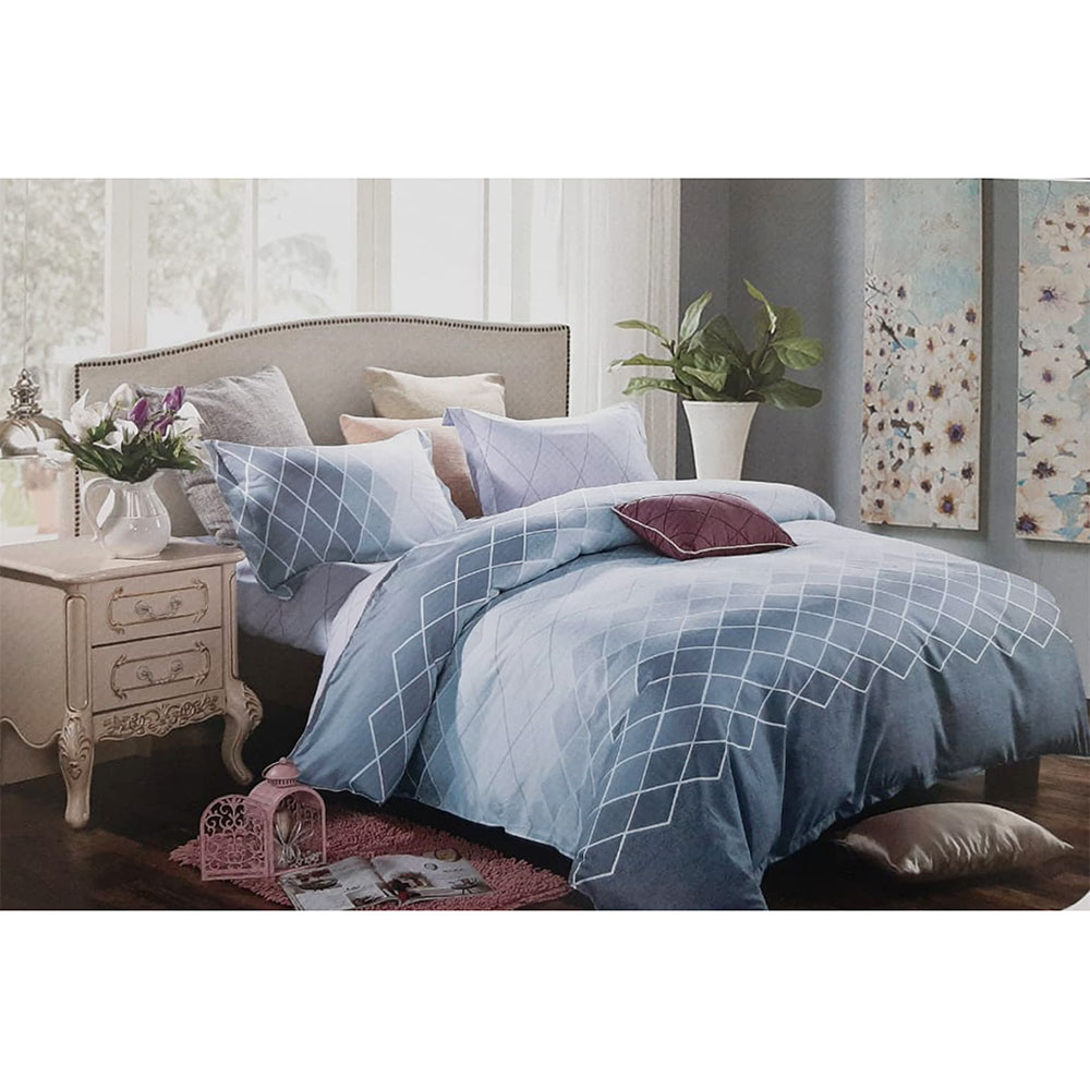 Quilt Cover Set - Single - Microfiber - 3ps