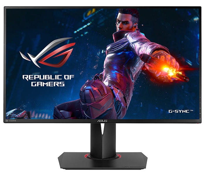 ASUS ROG Swift 27â€ Gaming Monitor 1440p 1ms 165Hz DP HDMI G-SYNC Eye Care, PG278QR