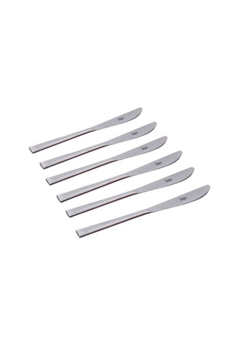 Korkmaz Truva Dinner Knive Stainless Steel 6 Pcs, A2112