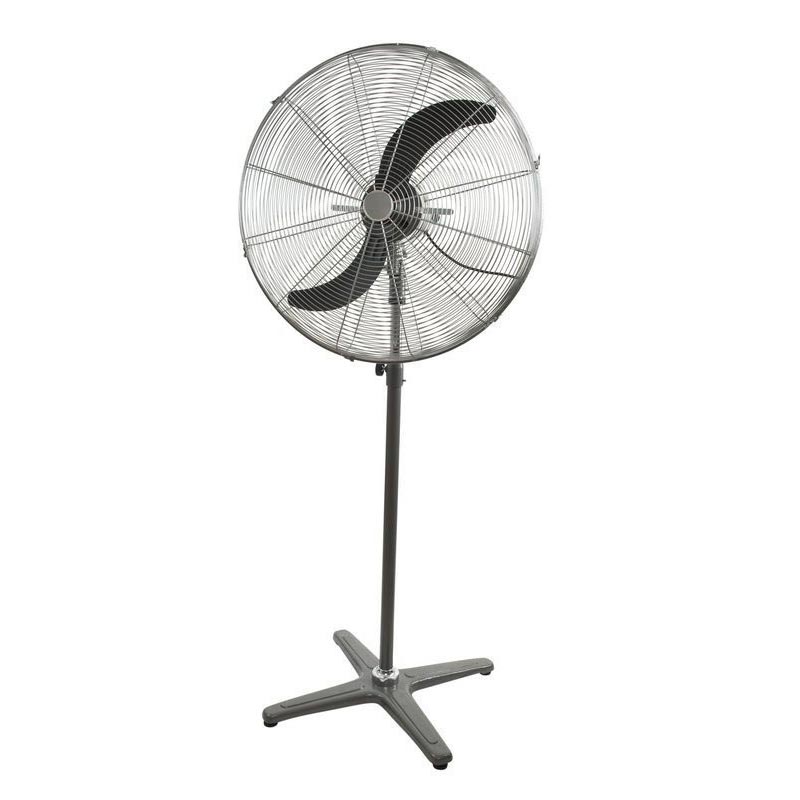 Samko Stand Fan 20 Inch 115 W Silver, 01DF500