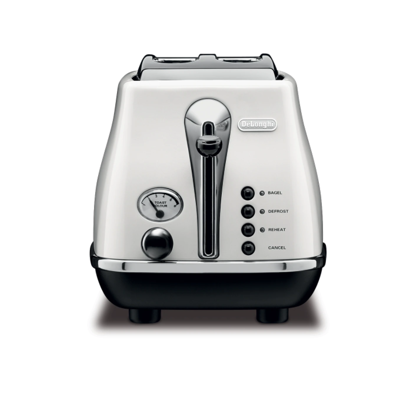 Delonghi Icona Toaster White, BKTCTO2003W