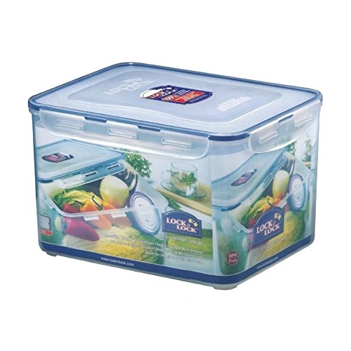 Lock and Lock Rectangular Plastic Food Container 9 L / 9.5 QT / 304 Oz, HC838