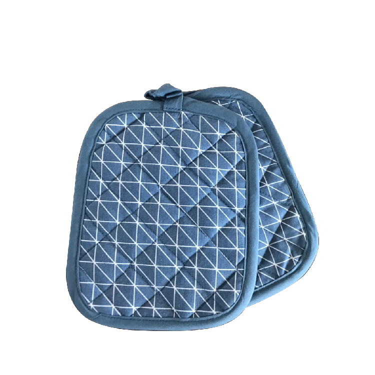 Promo Pot Holder 2 pcs | Blue/White, 1428BW