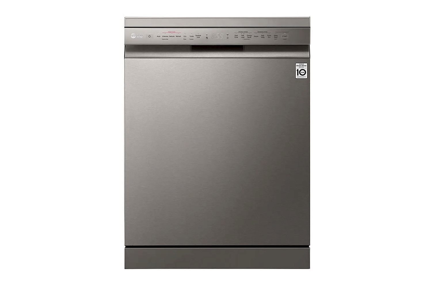 LG Dishwasher A++, 14 Place Settings, 9L, 10 Wash Cycles, Stainless Steel, DFB425FP