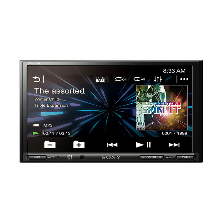 Sony, Head Unit, Double DIN, V751BT