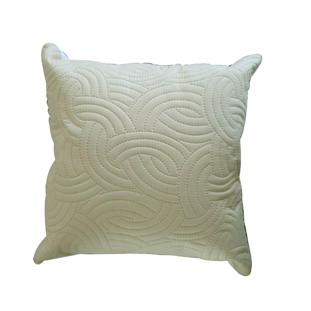 Zenith Beige Decorative Caushion Heat Quilted, ZEN-53400B