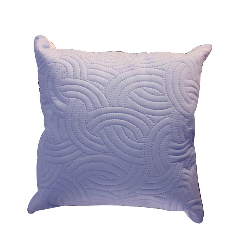 Zenith Light Purple Decorative Caushion Heat Quilted, ZEN-53400PLPU