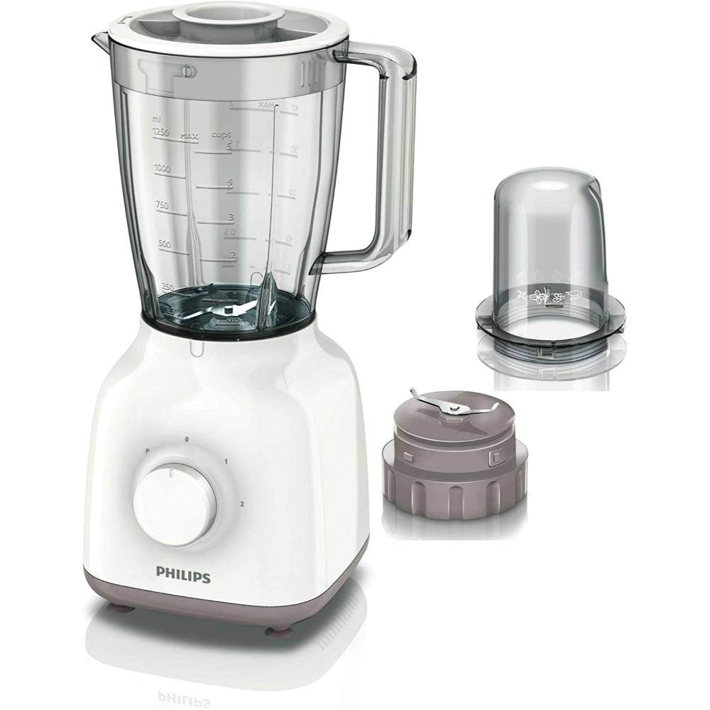 Philips Jug Blender 400W - White, HR2102