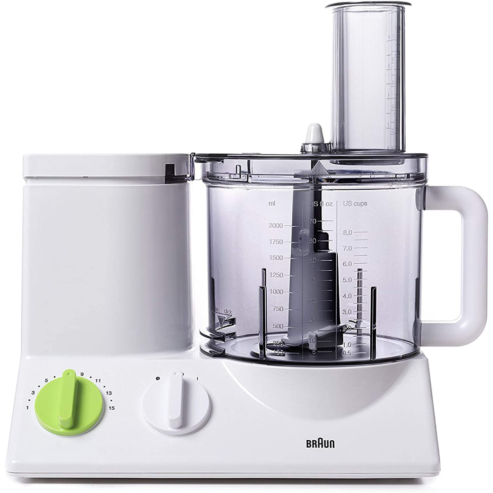 Braun Food Prossesor With Citrus Juicer - White, FP3020